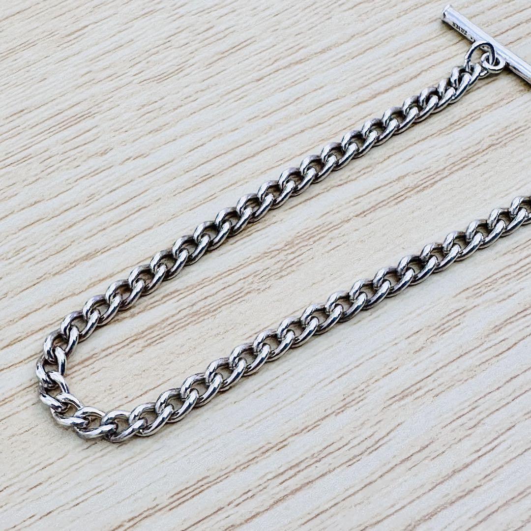 agete オニキス　シルバー　チェーン　ブレスレット　トグル agete オニキス シルバー チェーン ブレスレット トグル - メルカリ