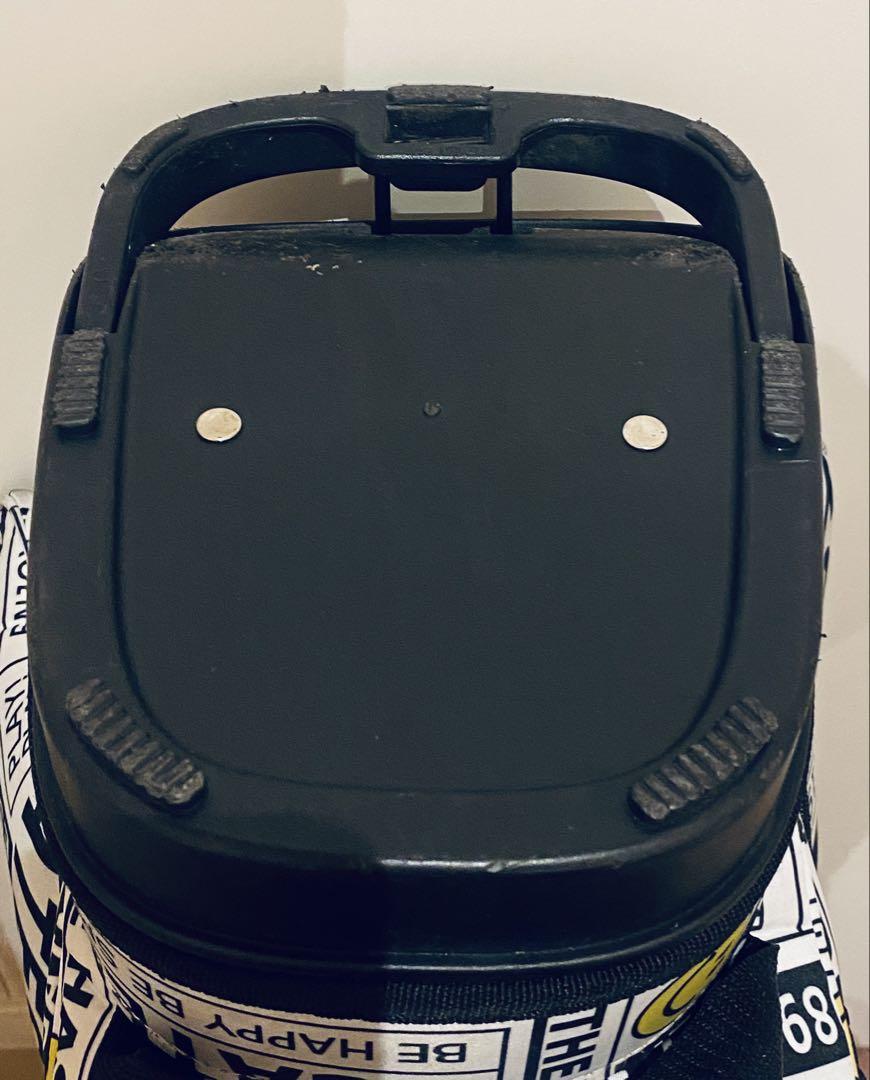 美品 限定品 パーリーゲイツ ニュースペーパー柄 スタンド