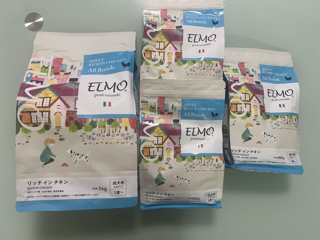 ELMO ドライフード　リッチインチキン味