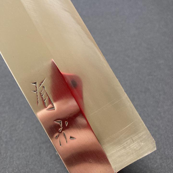 鎌形薄刃本焼き包丁 京都 有次