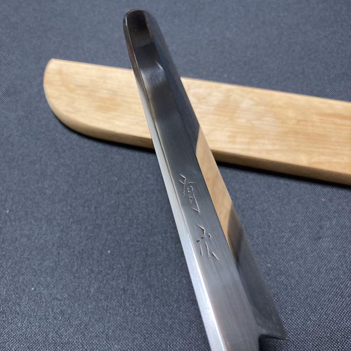 鎌形薄刃本焼き包丁 京都 有次