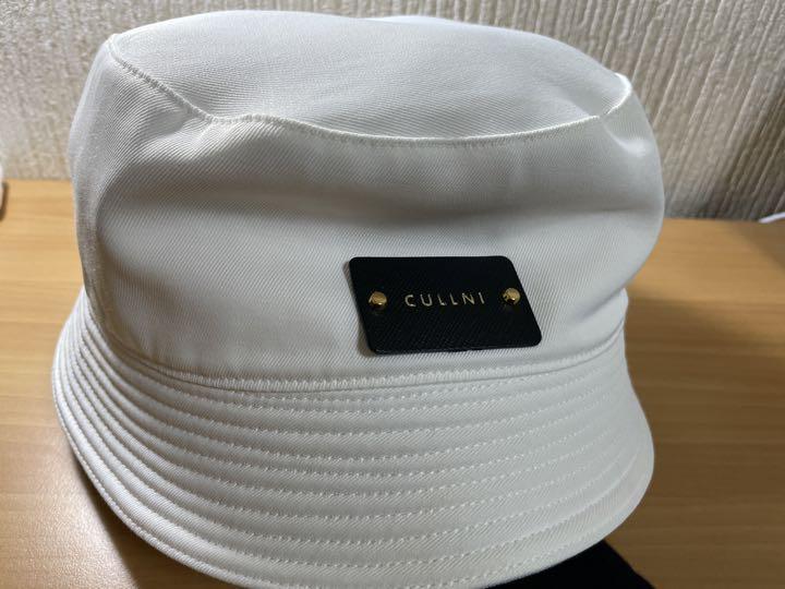 CULLNI レザーパッチバケットハット