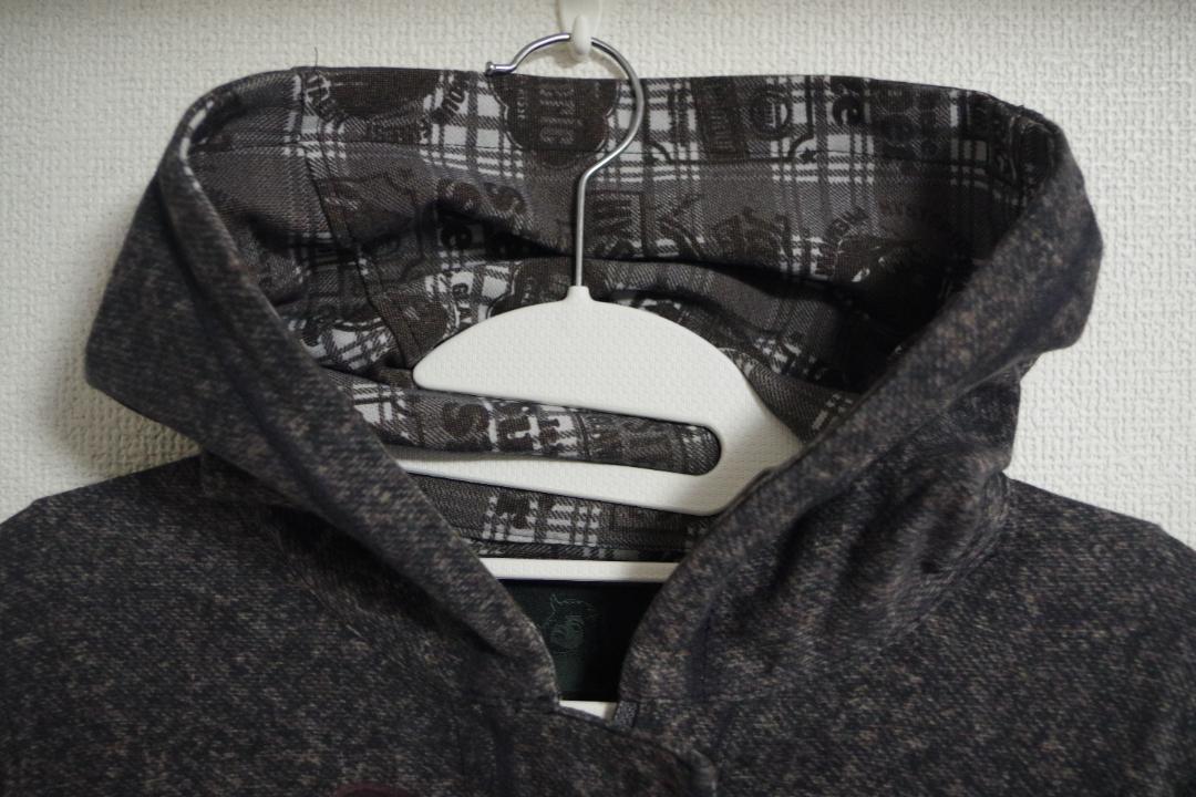 極美品　ヒステリックグラマー　猫総柄　ジップパーカー　カシミヤ混 ヒステリックグラマー ジップパーカー - メルカリ