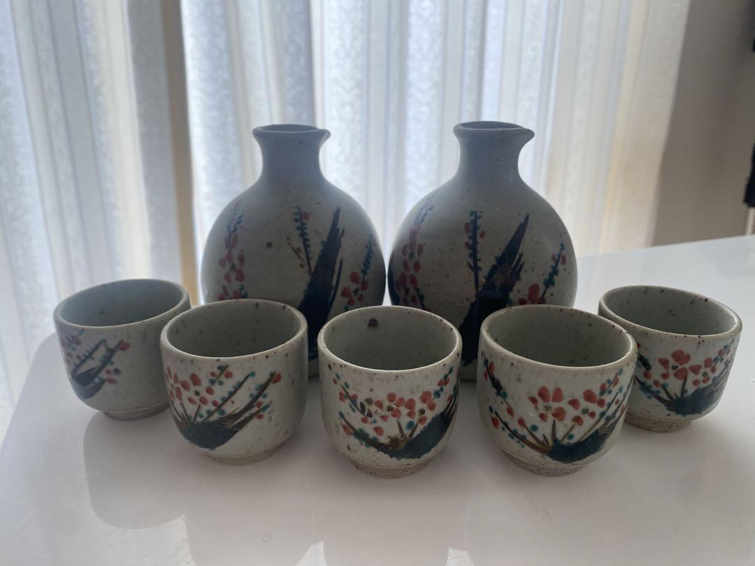 新品未使用★九谷焼徳利&おちょこセット
