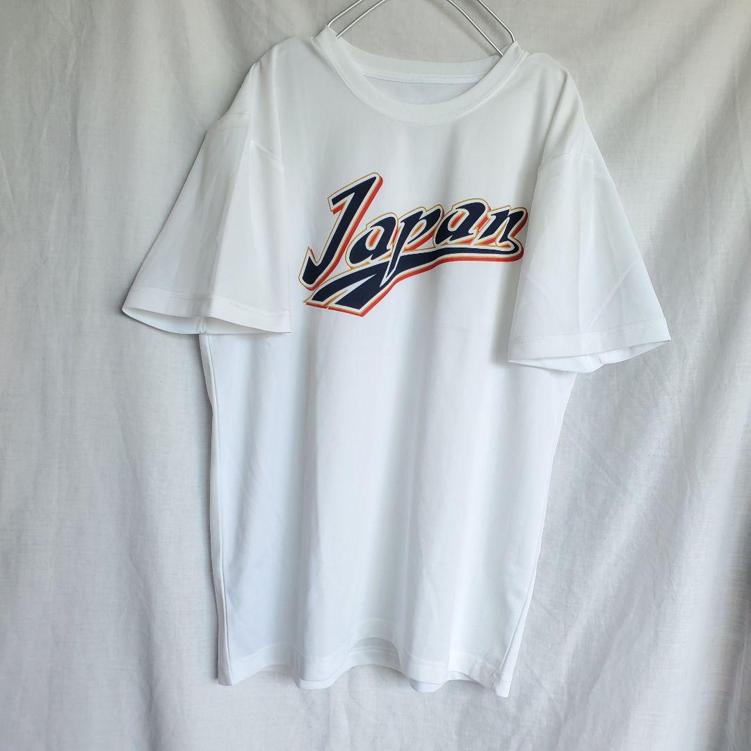 ★新品タグ付き★WBC侍ジャパン野球のシャツ　Mサイズ　ホワイト ☆新品タグ付き☆WBC侍ジャパン野球のシャツ Mサイズ ホワイト