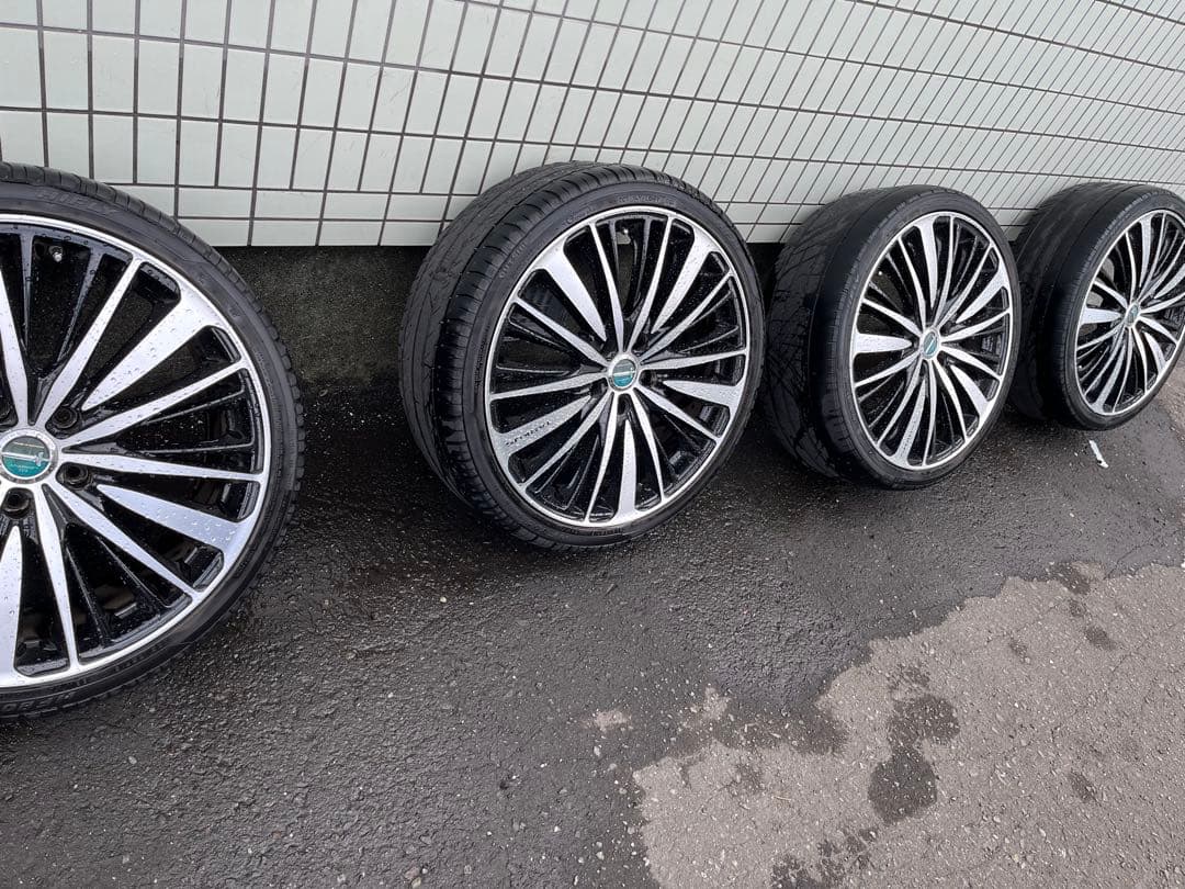 19インチタイヤホイールセットやや傷や汚れあり