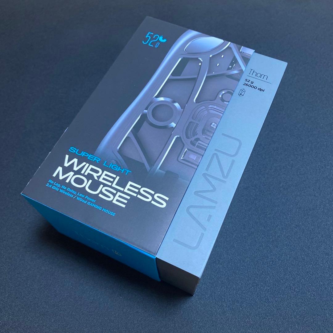 lamzu thorn  4K ドングル付 ゲーミングマウス