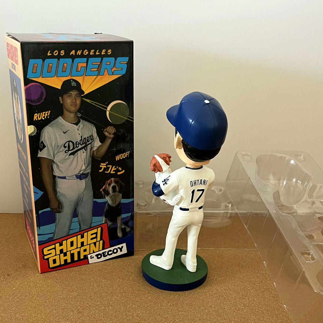 大谷翔平　デコピン　バブルヘッド　来場者限定　スタジアム配布　ドジャース 大谷翔平 デコピン バブルヘッド 来場者限定 スタジアム配布