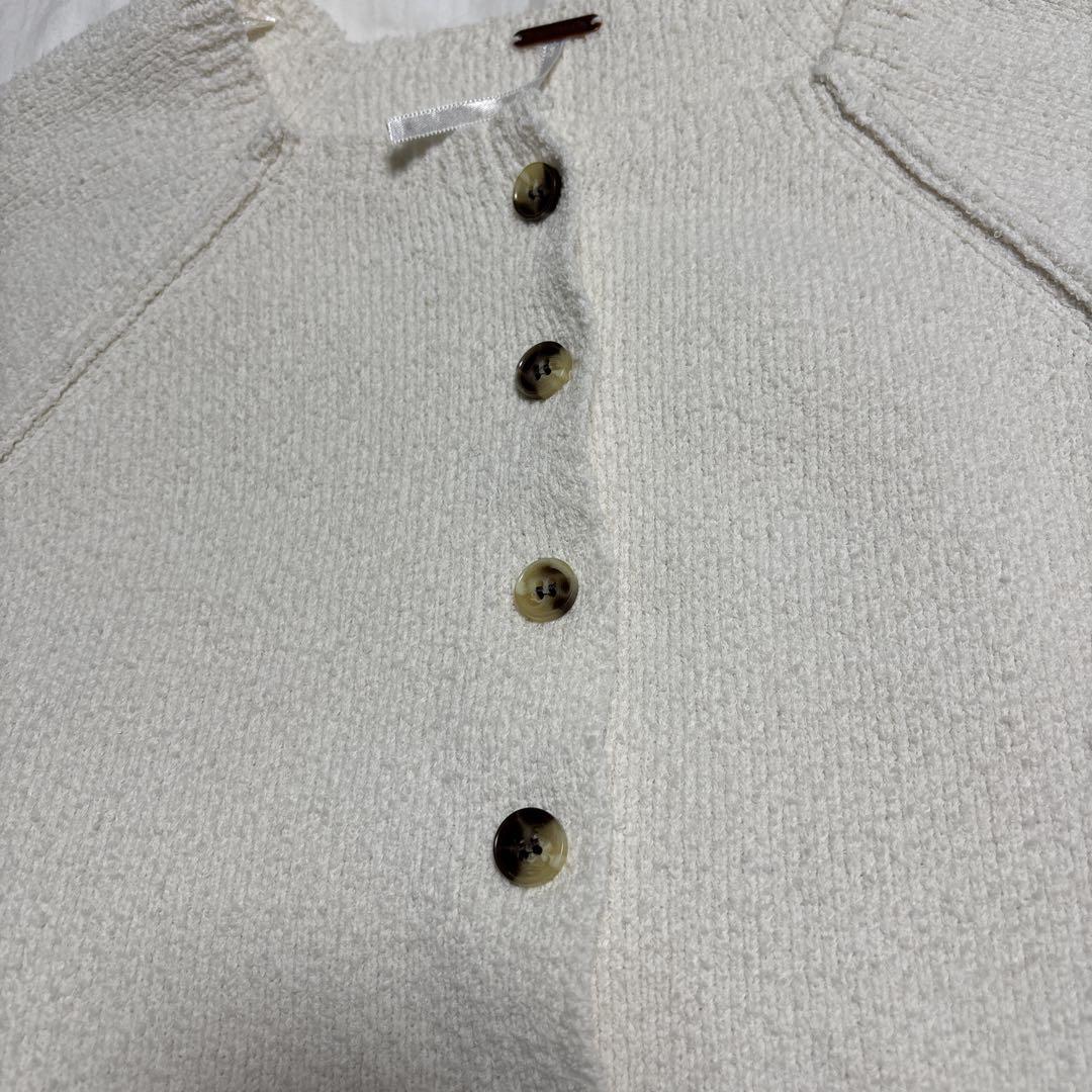Free People - ♡アメリカ購入♡フリーピープル　カーディガン　白　ホワイト Free People - ♡アメリカ購入♡フリーピープル カーディガン 白