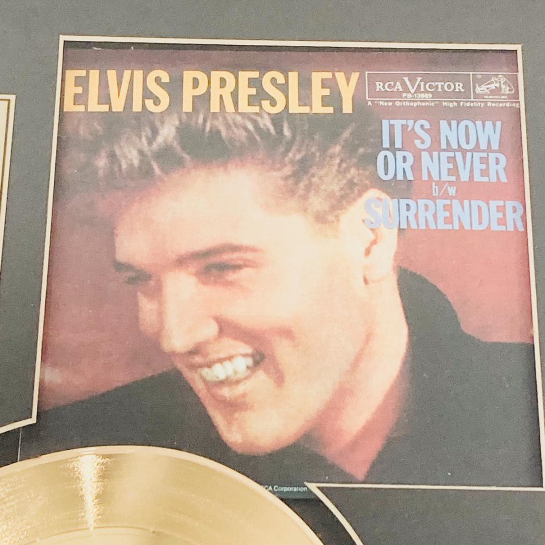 エルビスプレスリー ELVIS PRESLEY ゴールドレコード ディスク