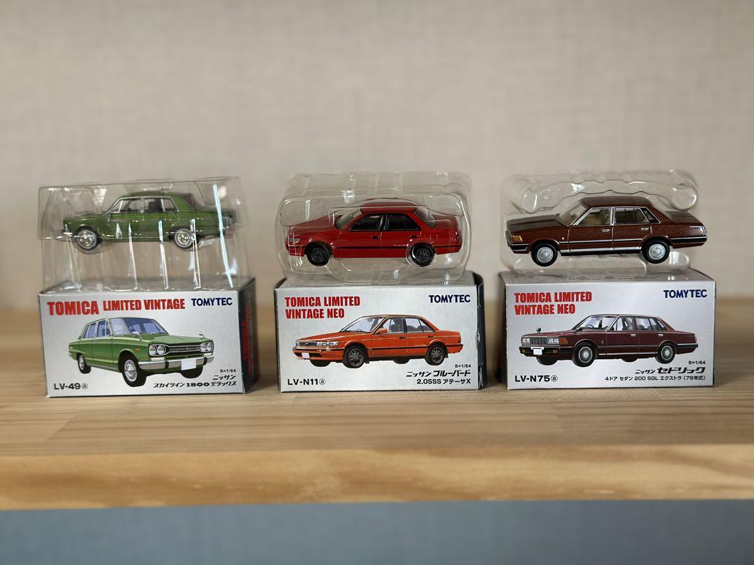 TOMYTEC TOMICA LIMITED VINTAGE 6台セット TOMYTEC TOMICA LIMITED VINTAGE 6台セット