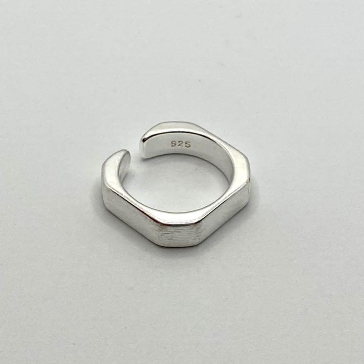 【匿名配送】 シンプル ナット シルバー リング silver925 【匿名配送】 シンプル ナット シルバー リング silver925
