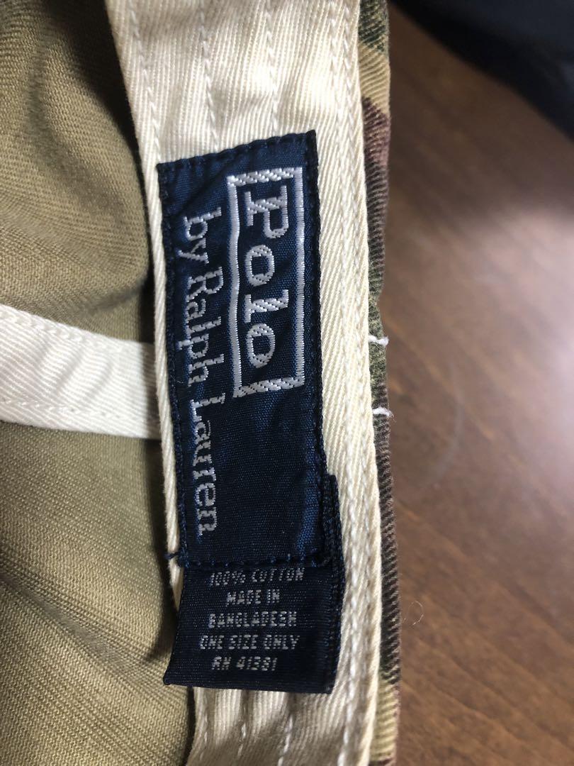 [RalphLauren/ラルフローレン] 激レア 迷彩キャップ PRL 196 RalphLauren/ラルフローレン] 激レア 迷彩キャップ PRL 196