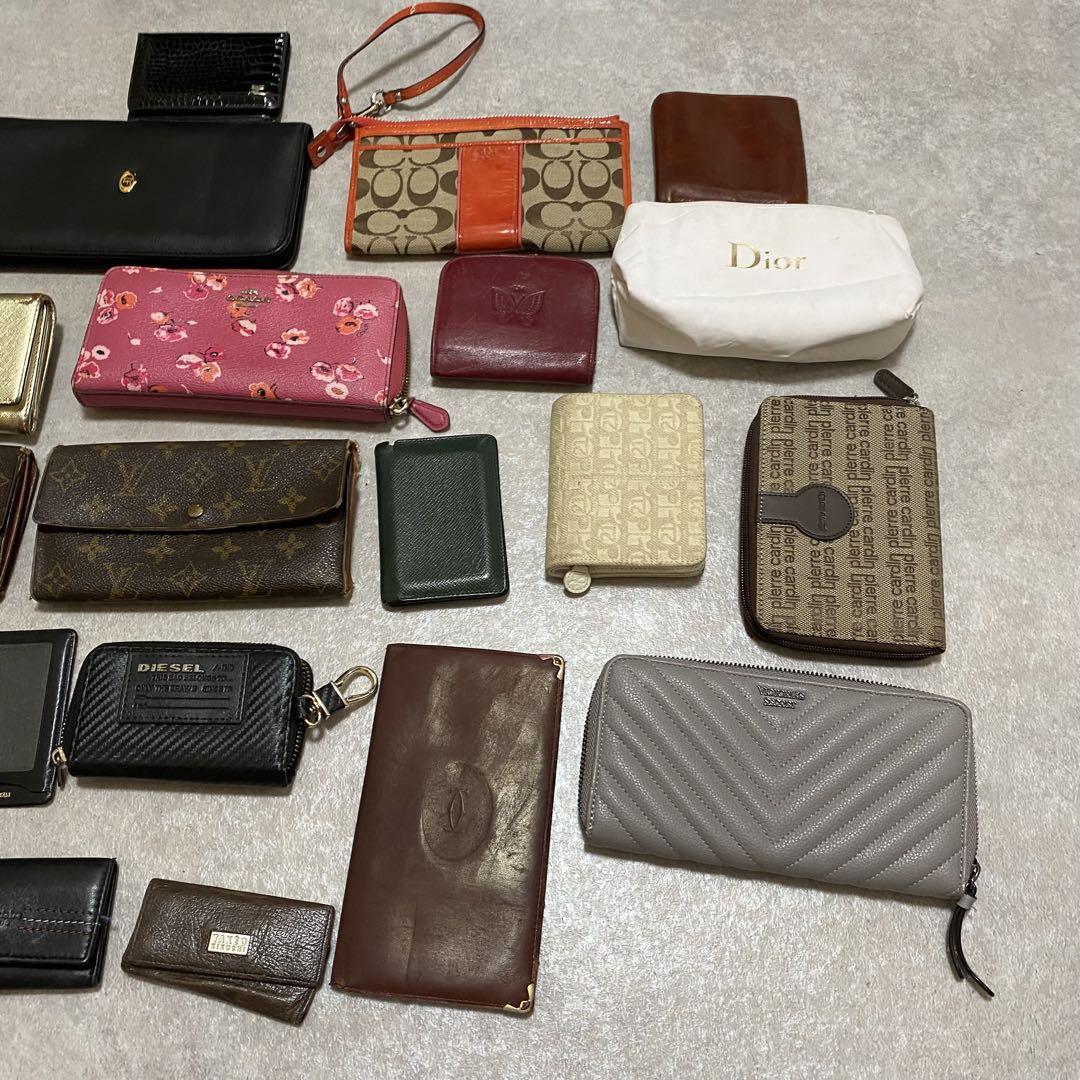 LOUIS VUITTON DIESEL Dior まとめ売り 財布 set