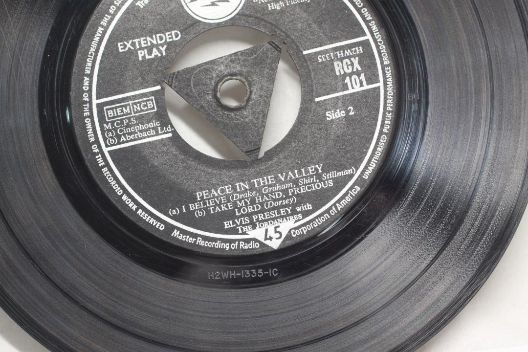 Elvis Presley Peace In The Valley UK版 EP