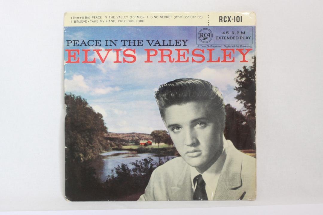 Elvis Presley Peace In The Valley UK版 EP