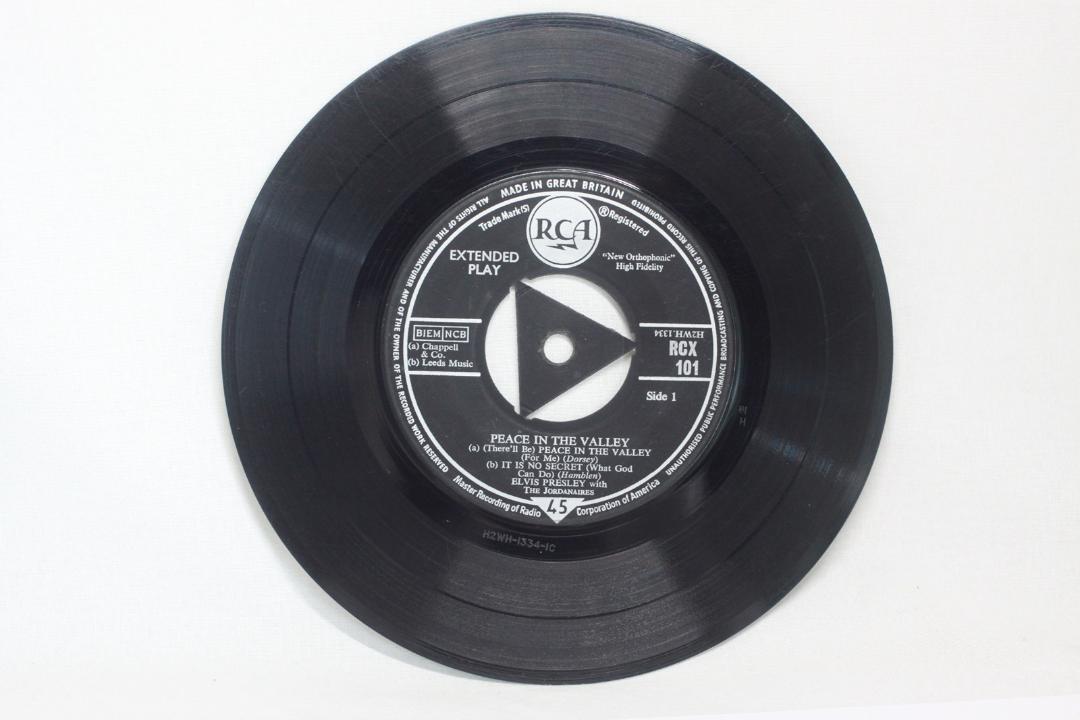 Elvis Presley Peace In The Valley UK版 EP