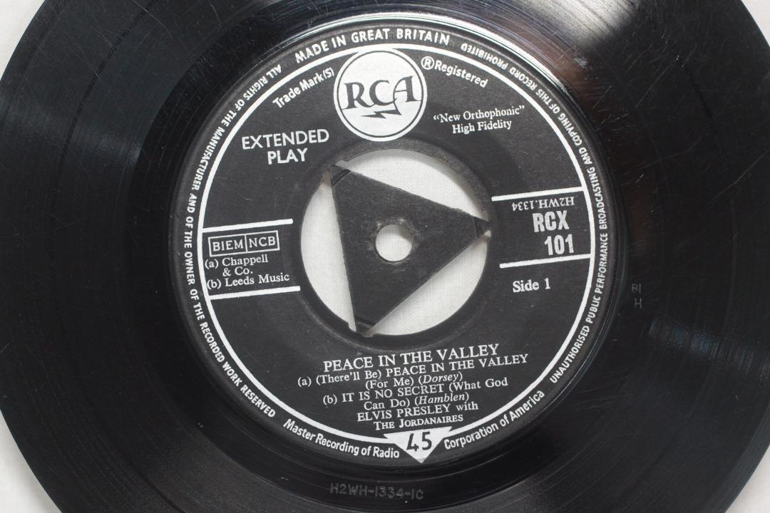 Elvis Presley Peace In The Valley UK版 EP