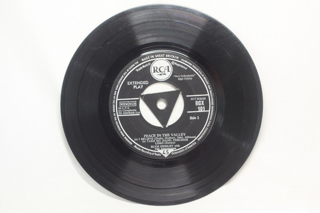Elvis Presley Peace In The Valley UK版 EP