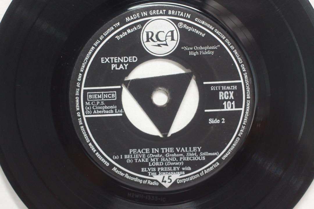 Elvis Presley Peace In The Valley UK版 EP