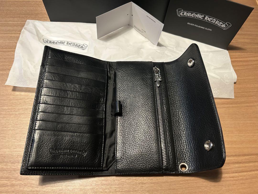 専用　新品未使用 正規品 クロムハーツ ウェーブ ウォレット レザー 財布