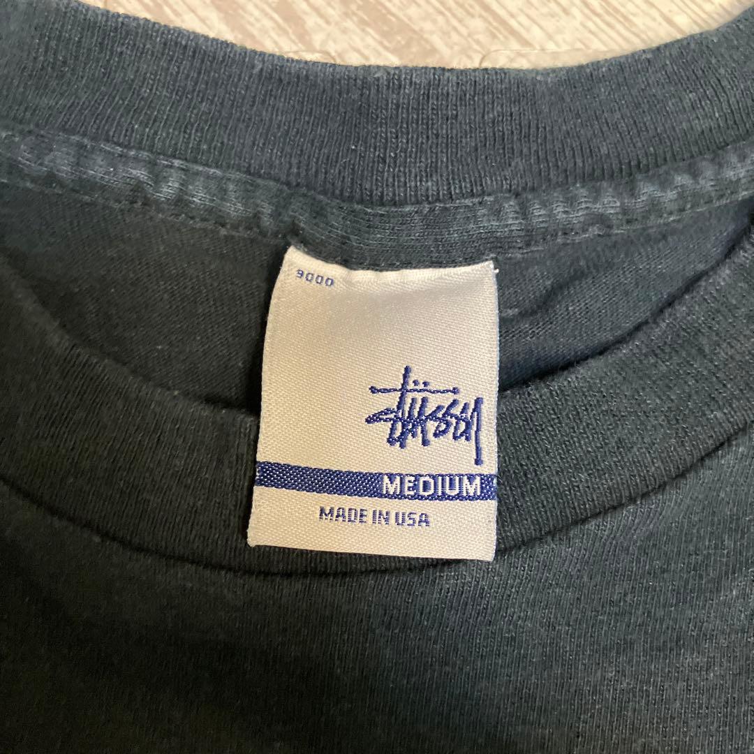 STUSSY LIVIN' XL 00年代 USA製 銀タグ TシャツsizeM