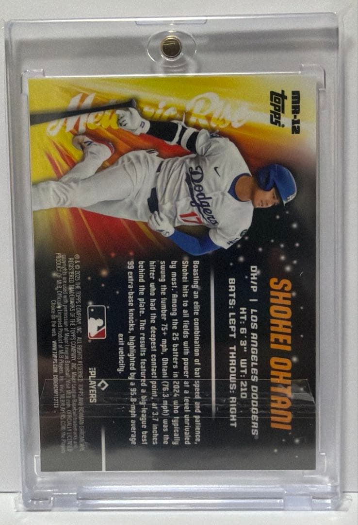 Topps Bowman Chrome 2025 大谷翔平 150シリアル目立った傷や汚れなし UP786_INFO