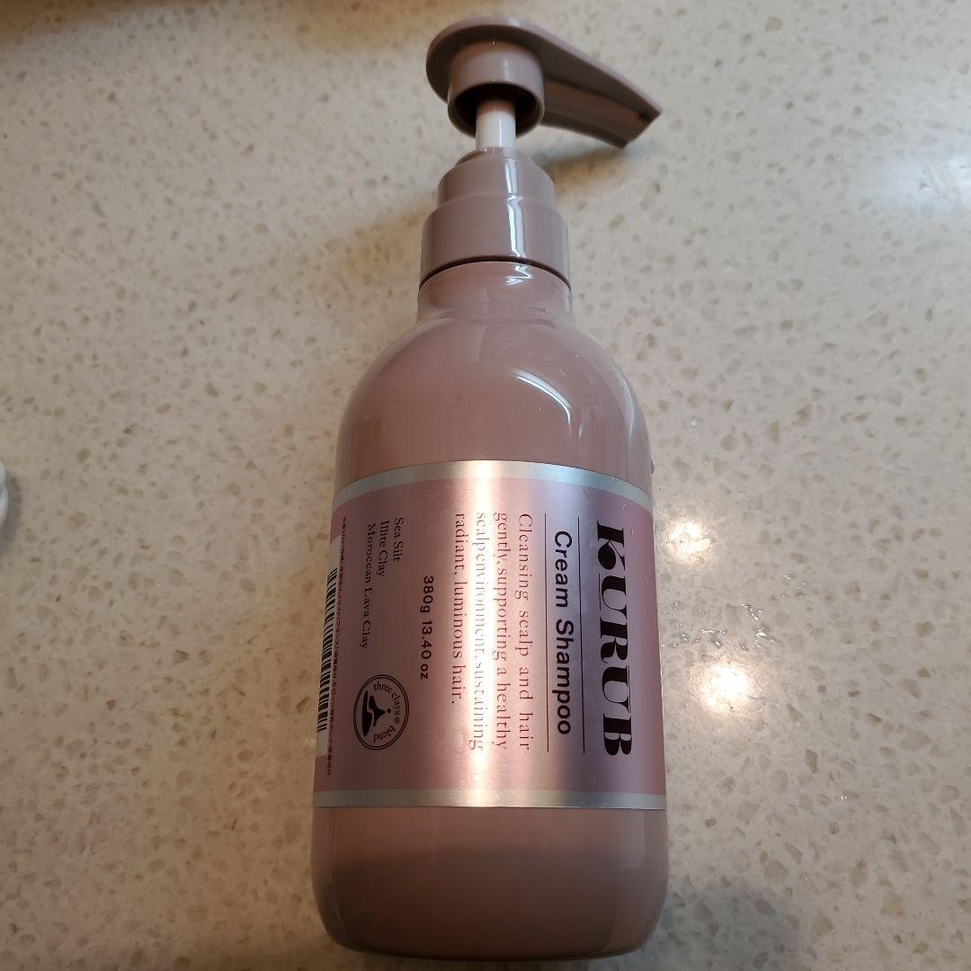 KURUB Cream Shampoo 380ml×3本セット Amazon | KURUB クリームシャンプー シリアルナンバー付