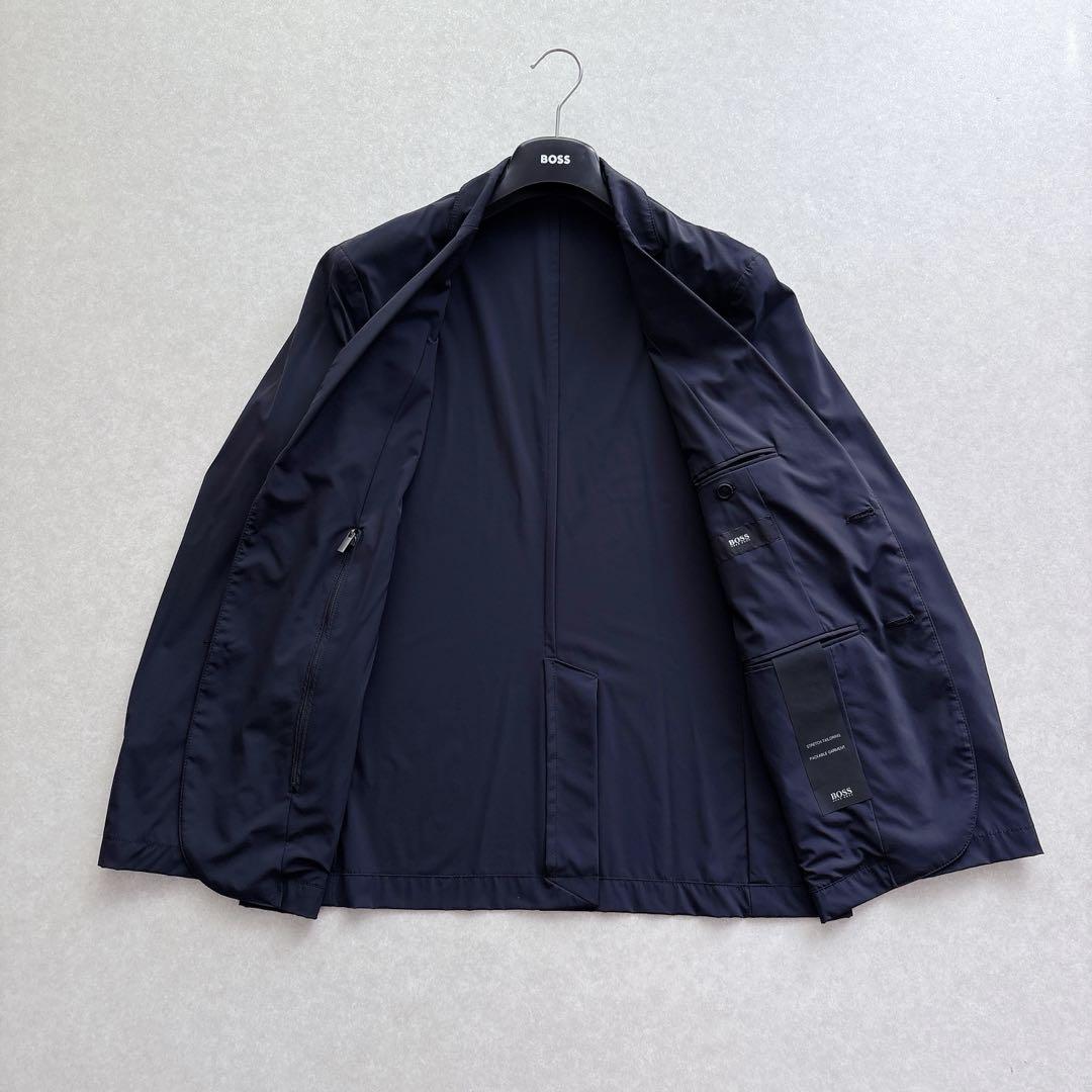 【極美品】ヒューゴボス BOSS パッカブルジャケット48 トラベルライン 極美品】ヒューゴボス BOSS パッカブルジャケット48 トラベル