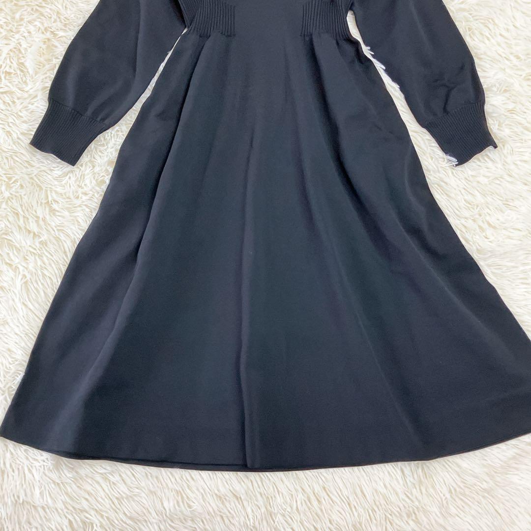 CELFORD セルフォード　ホールガーメントワンピース　ビッグカラー　Aライン CELFORD セルフォード ホールガーメントワンピース ビッグカラー