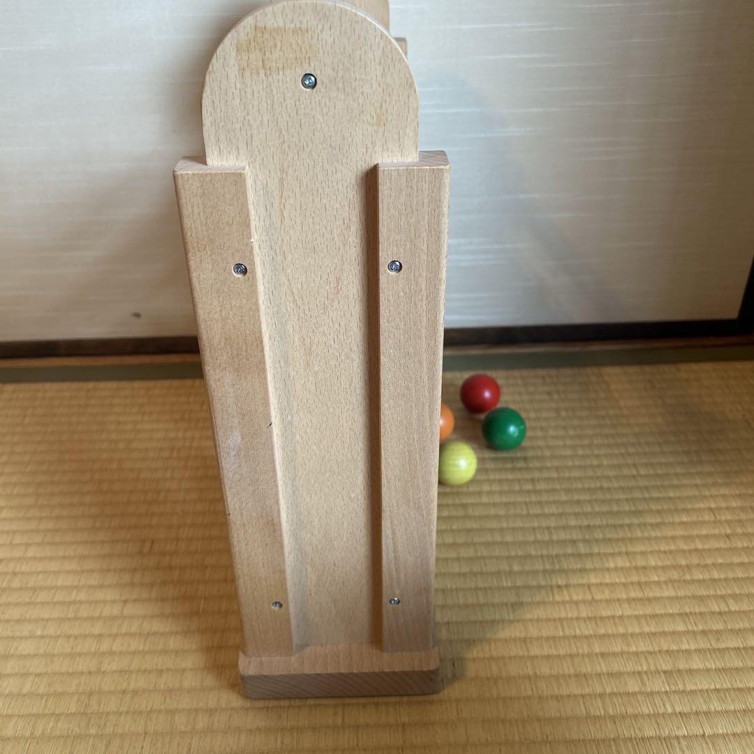 コロコロシロホン　木製 知育玩具 ボール転がし