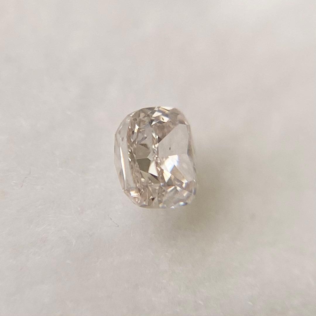 ピンクダイヤモンド ルース 0.132ct クッションカット