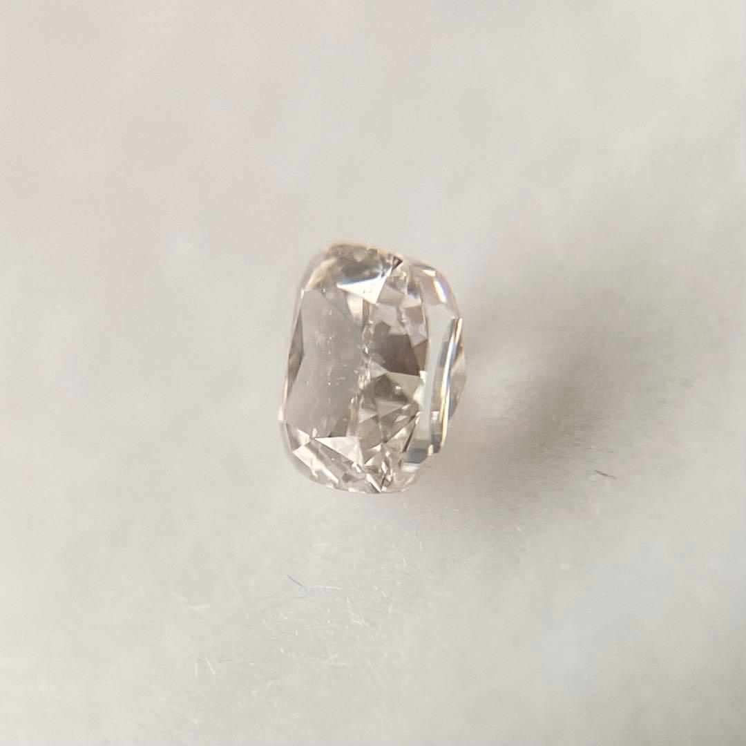 ピンクダイヤモンド ルース 0.132ct クッションカット