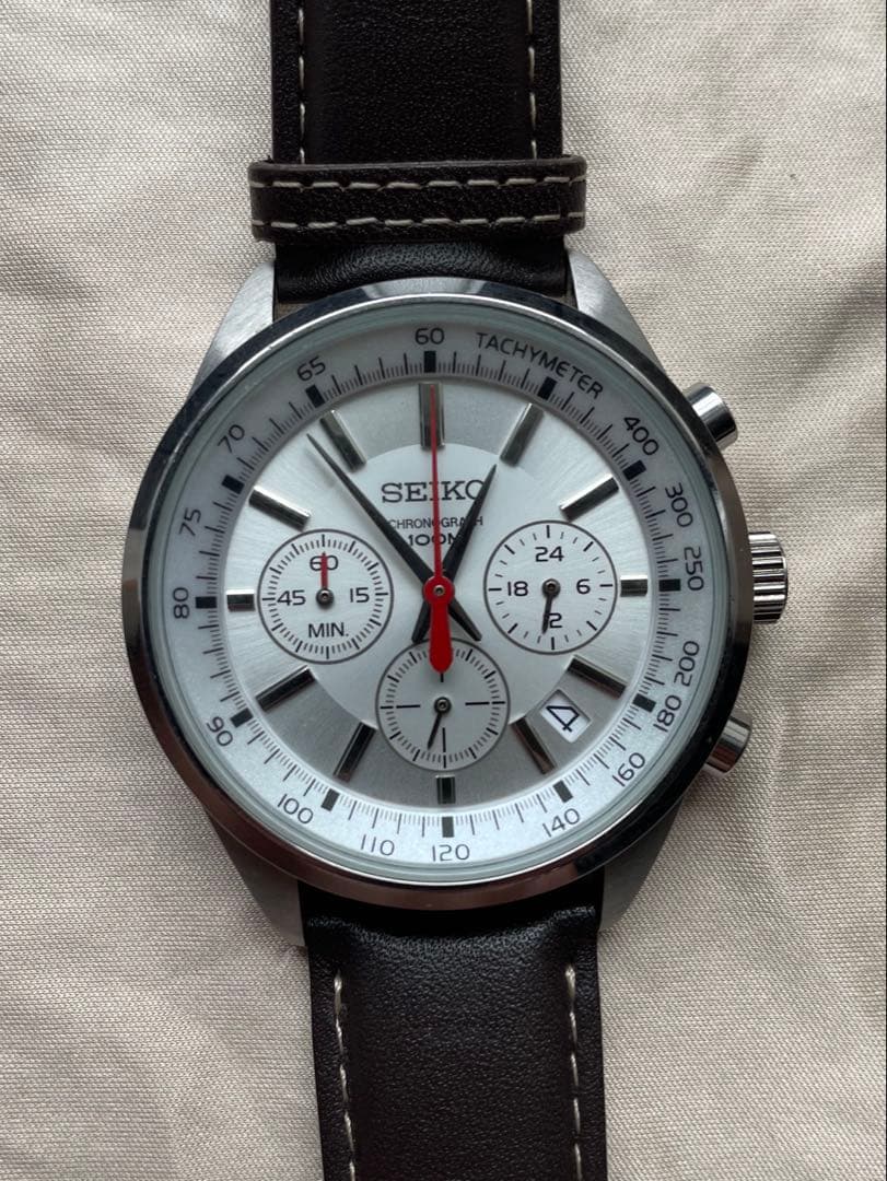 【09】[セイコー]SEIKO クロノグラフ 100m防水 6T63-00D8 R 2 Yahoo!オークション - MT4109 セイコー SEIKO クロノグラフ シルバー文