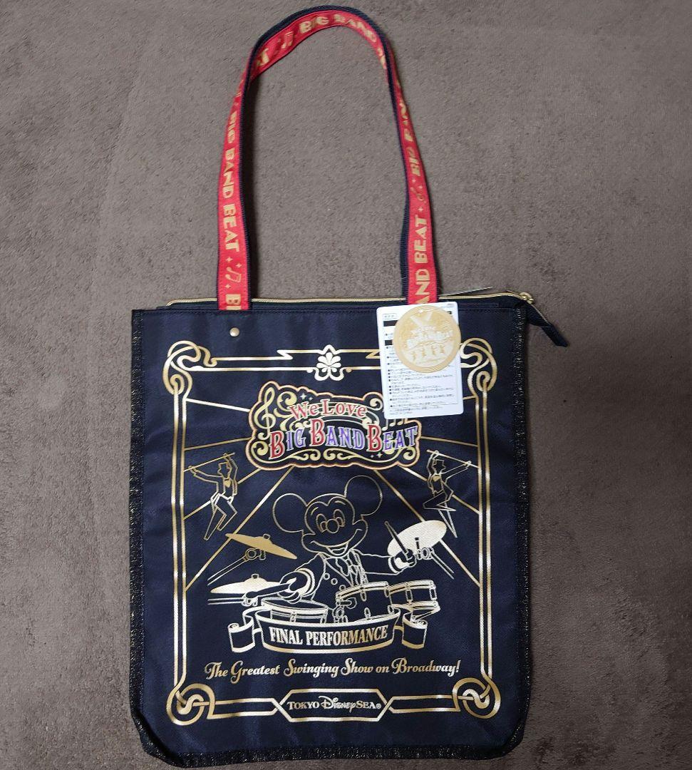 【新品】東京ディズニーシー　ビッグバンドビート BBB　トートバック　ミッキー ビッグバンドビート・ミッキー・ディズニーシー・BBB・トート