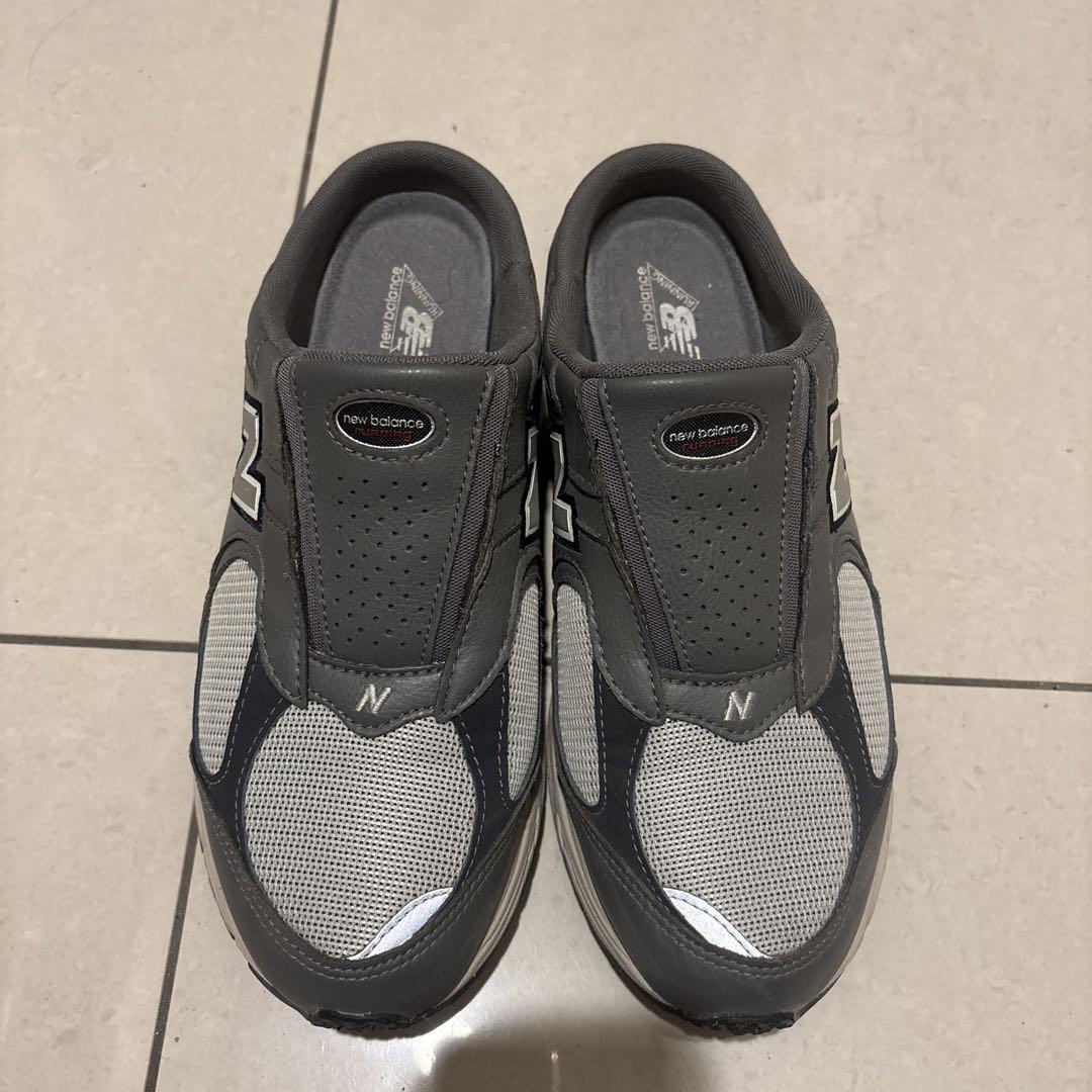 New Balance スリッポン グレー 中古・古着通販】NEW BALANCE (ニューバランス) スリッポン
