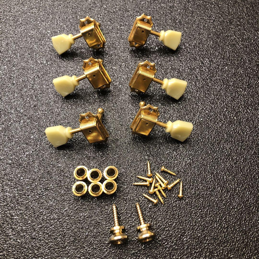 KLUSON タイプ　ゴールド　ペグ　セット　GOTOH