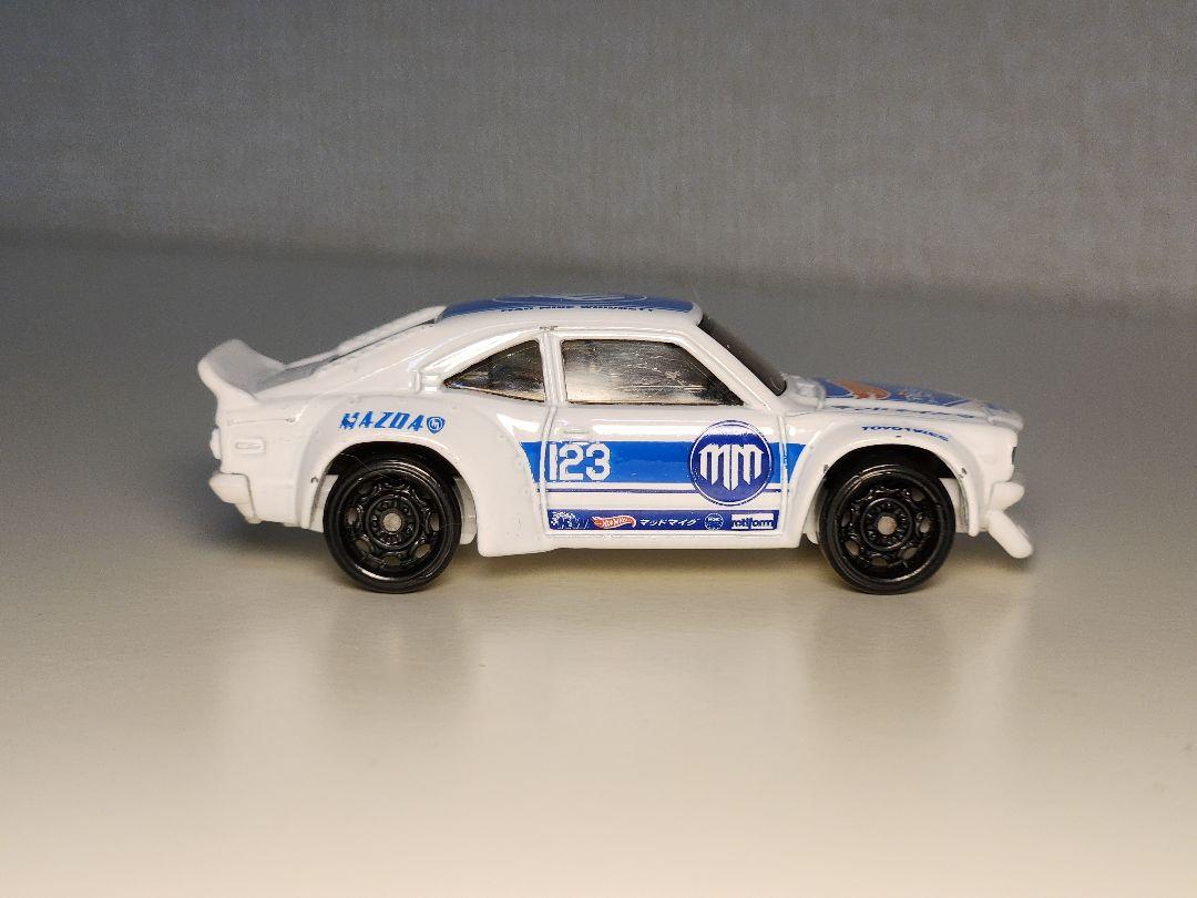 ホットウィール　トランスポート　マッド・マイク マツダ サバンナ RX-3 ホットウィール マツダ RX-3 マッドマイク - メルカリ