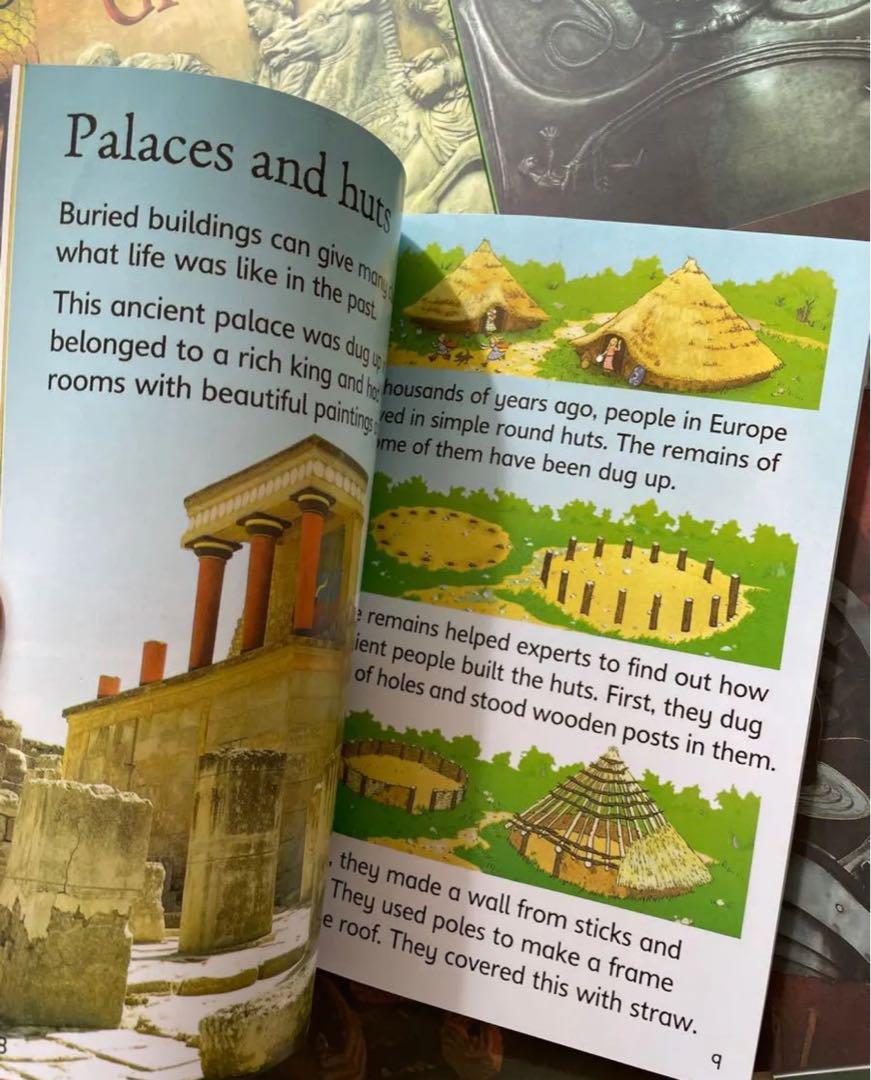 新品未使用Usborne Beginners History 10册 英語　洋書 UK GENUINE USBORNE BEGINNER HISTORY 10 BOOKS HARDCOVER BOX