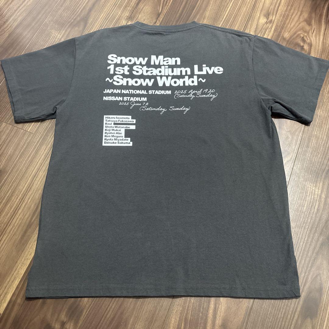 SnowMan 1st Stadium Live Tシャツ SnowWorld - メルカリ