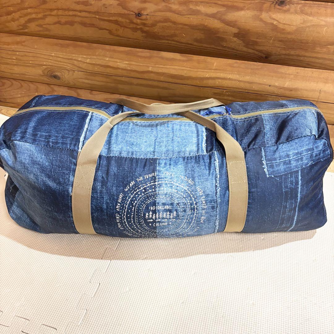 【美品】Coleman インディゴレーベル ILタフワイドドームIV/300