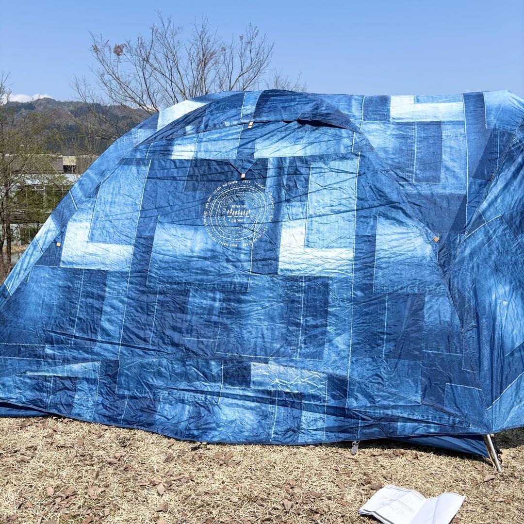 【美品】Coleman インディゴレーベル ILタフワイドドームIV/300