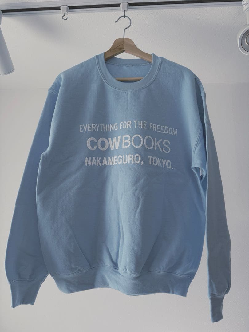 新品　COWBOOKS スウェットクルー　Mサイズ