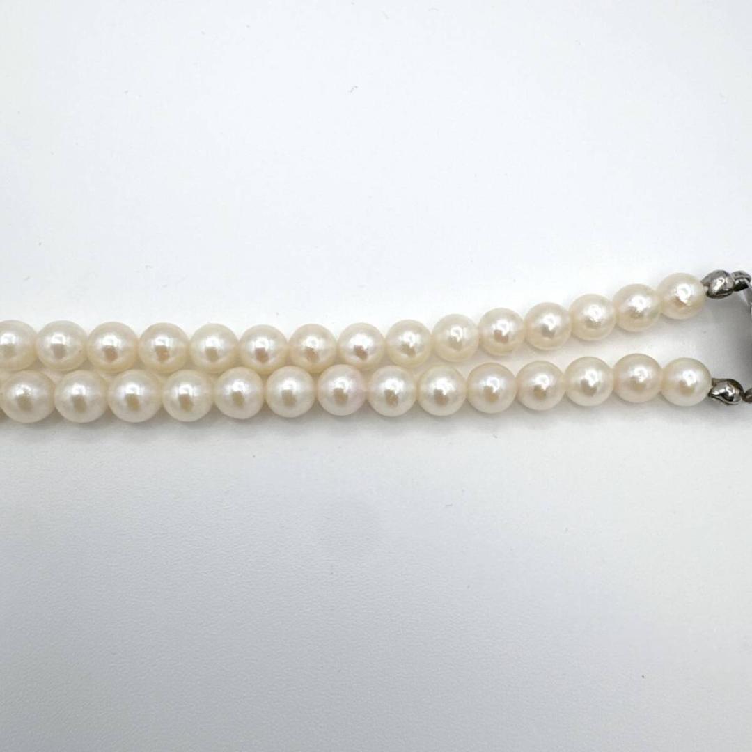 テリ抜群✨ アコヤ 本真珠 5.6-6.0mm ネックレス イヤリング2点セット