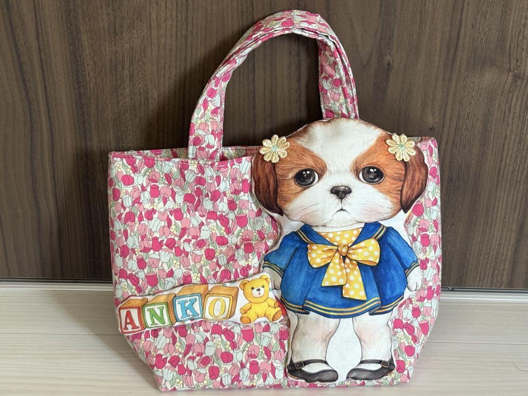 パクちゃん☆コヤンイサムチョン☆バミちゃん☆大きめぷっくりバッグ ❤︎コヤンイサムチョン❤︎ ぷっくりアンコちゃん ハンドバッグ