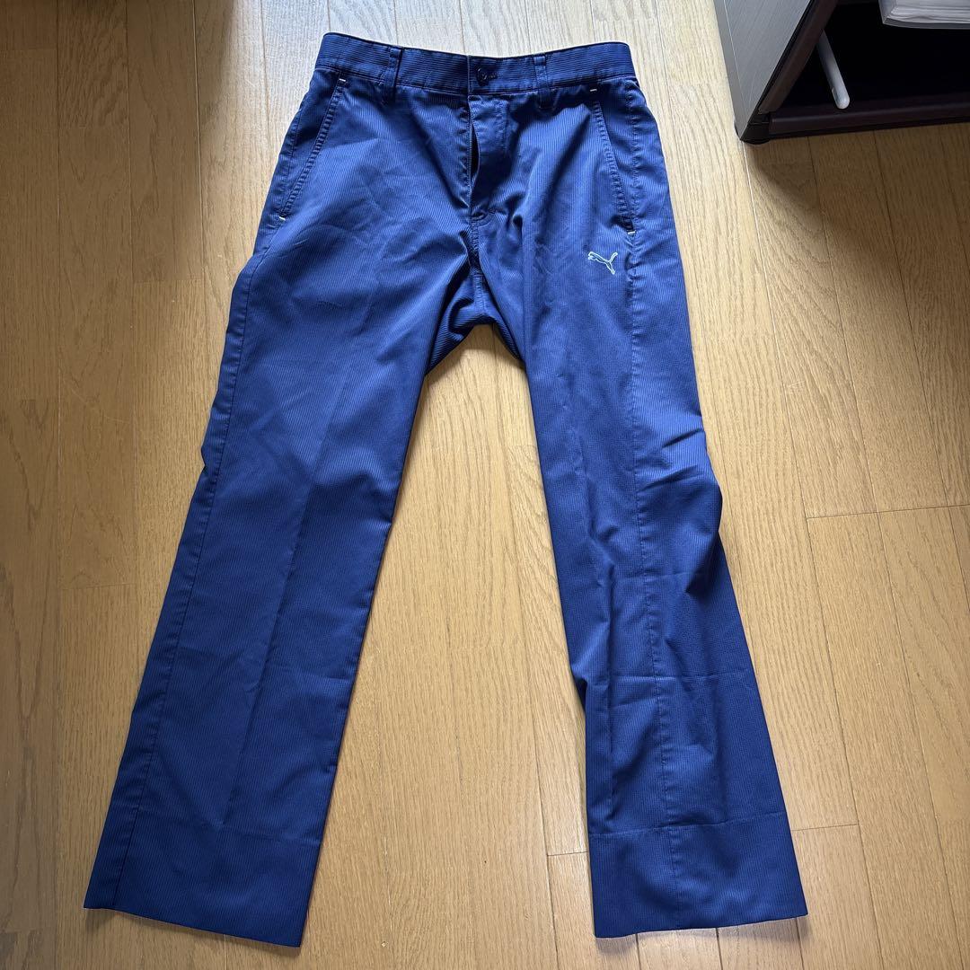 激安！新品未使用！Puma DRYCELL ストライプパンツ ネイビー　XL 楽天市場】プーマ ゴルフ ストライプ パンツの通販