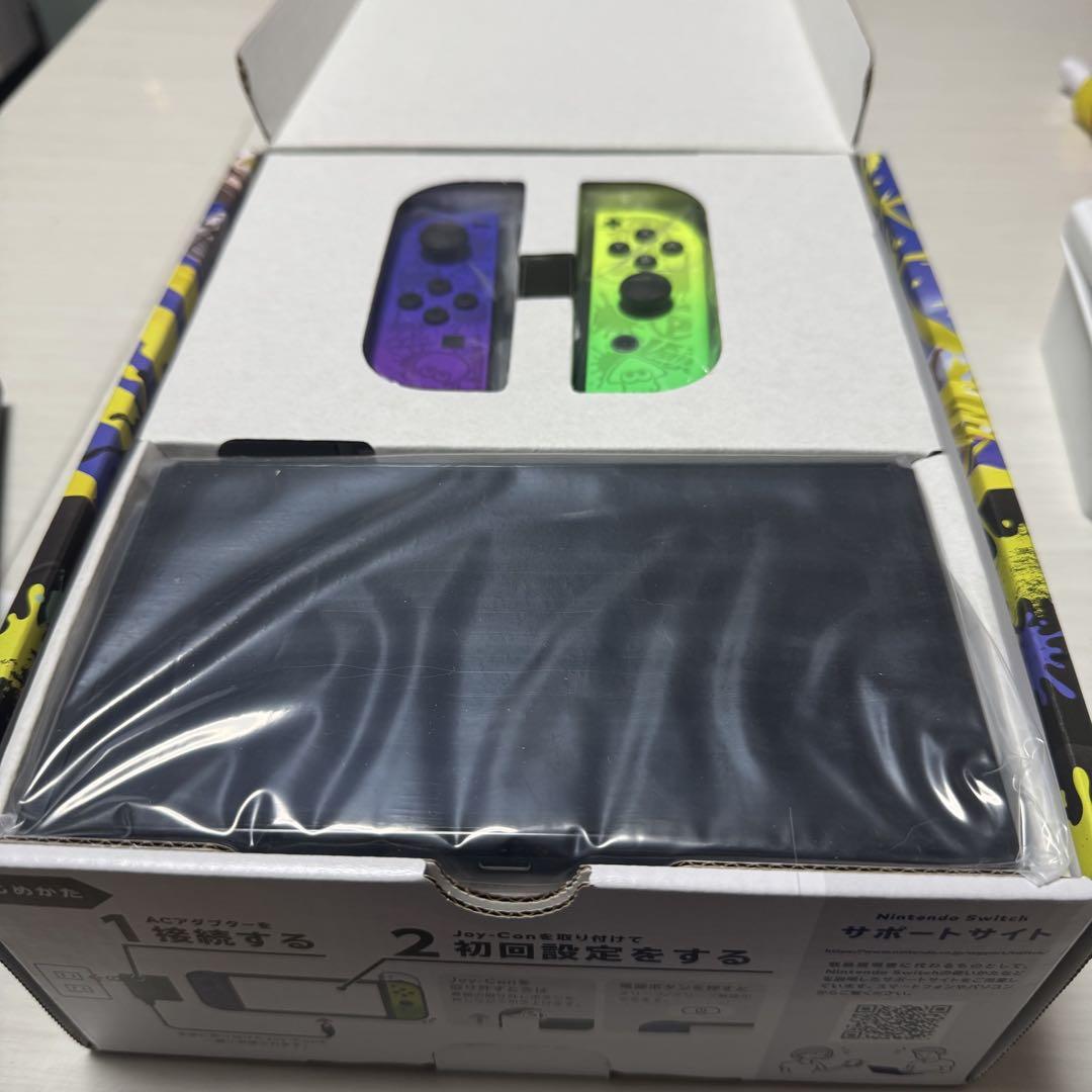新品未使用！任天堂スイッチ 有機ELモデル スプラトゥーン3