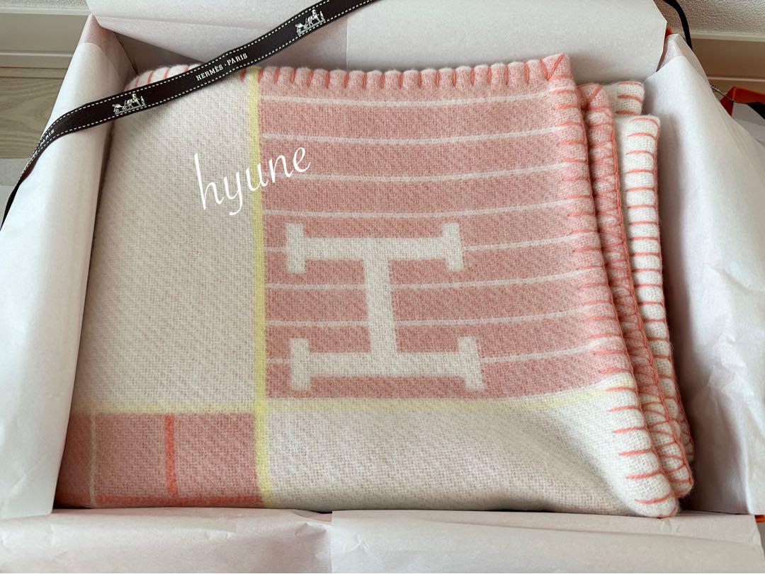 HERMES プレード アヴァロン カブリオル ベビー ブランケット