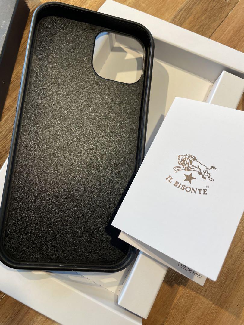 新品未使用品】IL BISONTE レザーソフトケース - メルカリ