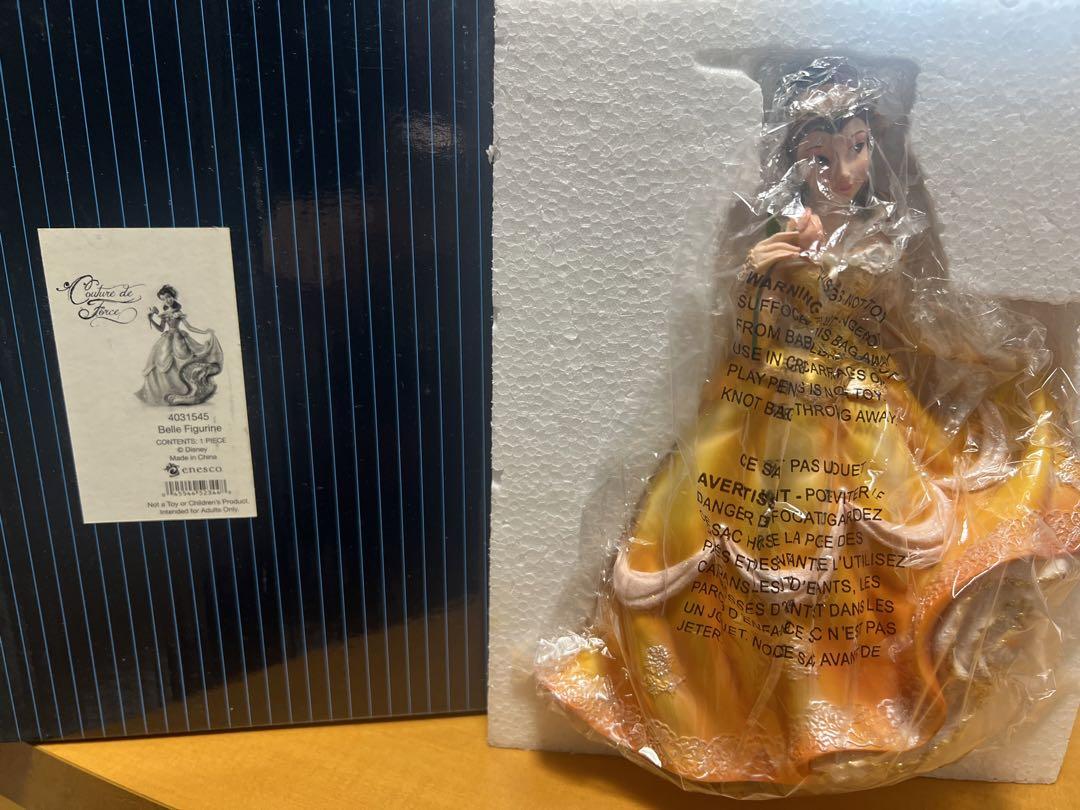 エネスコ　美女と野獣ベルフィギュア
